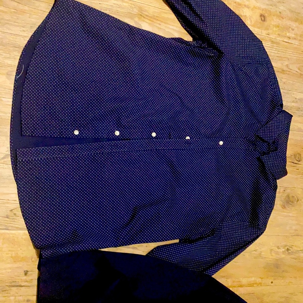 Pair of Mens button down dress shirt Slim Fit